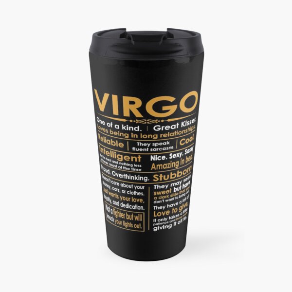 Funny Virgo Zodiac Sign Shirt Travel Mug