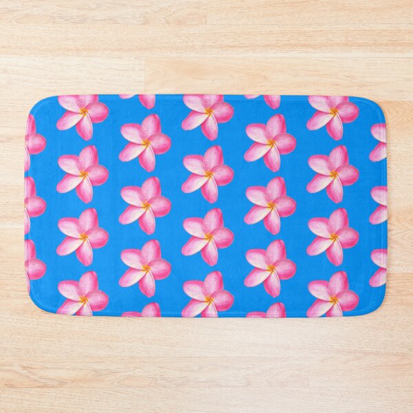 Item preview, Pink Frangipani Plumeria acutifolia Rubra Flower designed and sold by BlauesSternWolf.