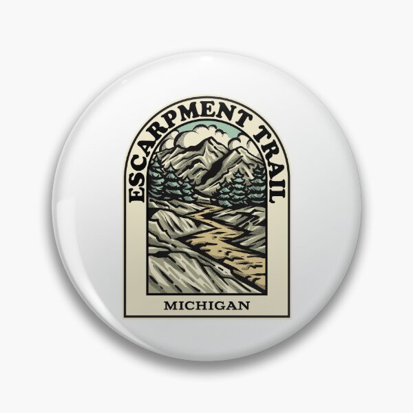 Item preview, Escarpment Trail Michigan hiking backpacking trail designed and sold by HalpinDesign.