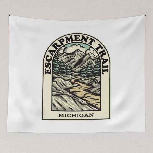 Item preview, Escarpment Trail Michigan hiking backpacking trail designed and sold by HalpinDesign.