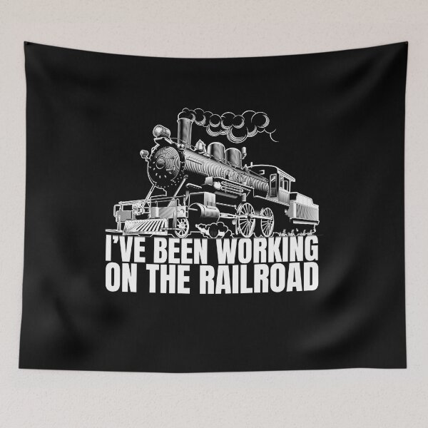 Item preview, Working On The Railroad Railroad designed and sold by MooonTees.