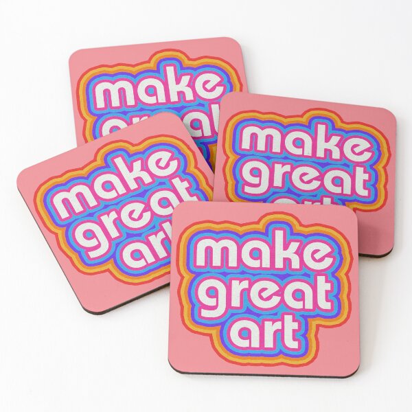 Item preview, make great art designed and sold by broadwayraccoon.