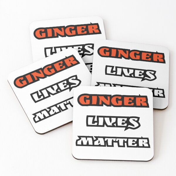 Item preview, Ginger Lives Matter Slogan designed and sold by DuckvilleStudio.