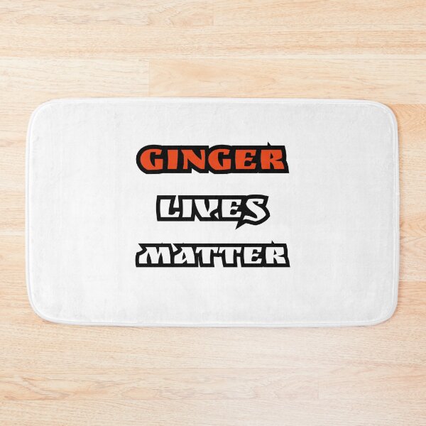 Item preview, Ginger Lives Matter Slogan designed and sold by DuckvilleStudio.