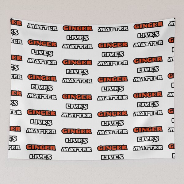 Item preview, Ginger Lives Matter Slogan designed and sold by DuckvilleStudio.