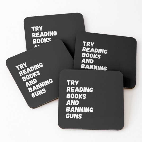Item preview,  Try Reading Books And Banning Guns designed and sold by yassminishop.