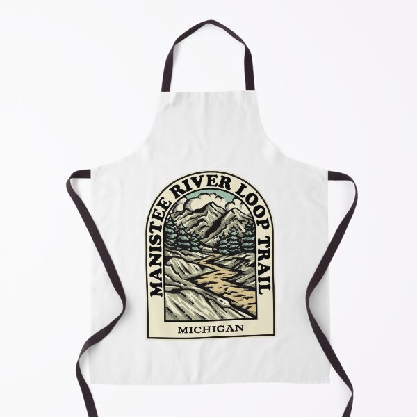 Item preview, Manistee River Loop Trail Michigan hiking backpacking trail designed and sold by HalpinDesign.