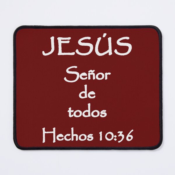 Item preview, Acts 10:36 Jesus Lord of All Spanish Bible Verse designed and sold by NombresDeJesus.