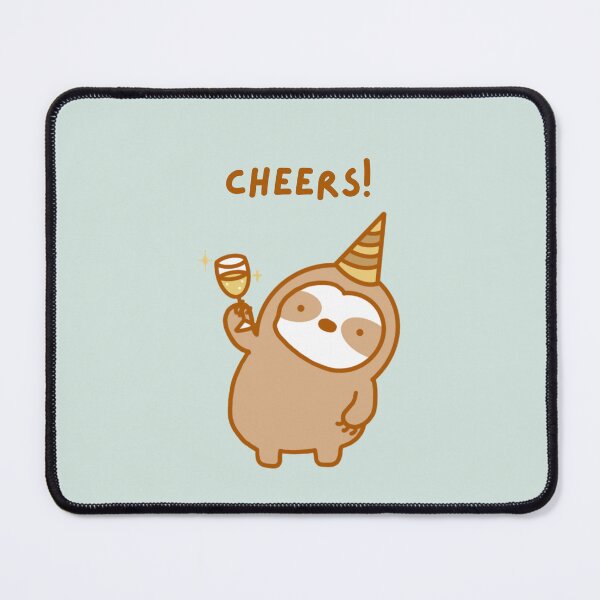 Item preview, Cheers Celebration Sloth  designed and sold by theslothinme.