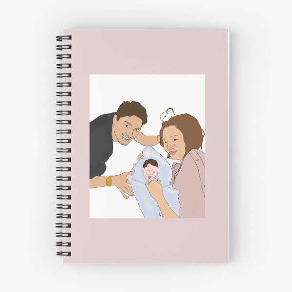 Item preview, Terrace House Seina San and Noah family portrait  with Baby designed and sold by Toshi and Co..