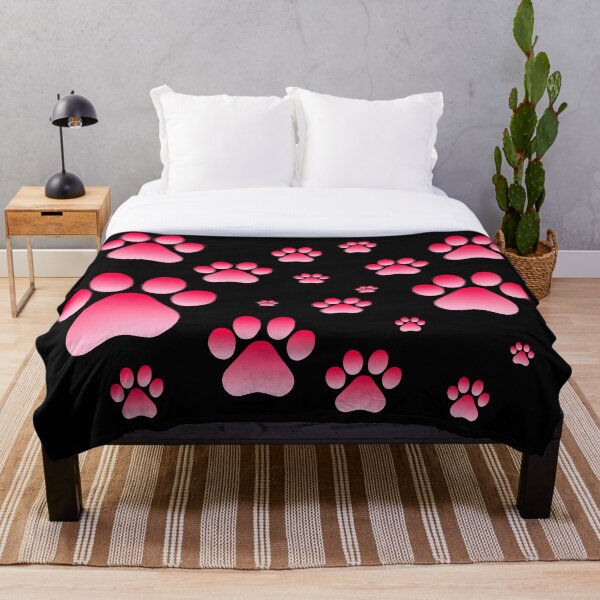 Item preview, Pink Ombre Pawprint Pattern  designed and sold by Deborah Camp.