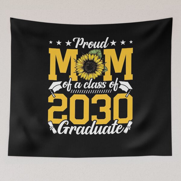 Item preview, Proud Mom Of A Class Of 2030 Graduate Shirt, Proud Mom of A Graduate Shirt, Graduation 2030 Shirt, Graduation Shirt, Graduation Mom Shirt designed and sold by aymob.