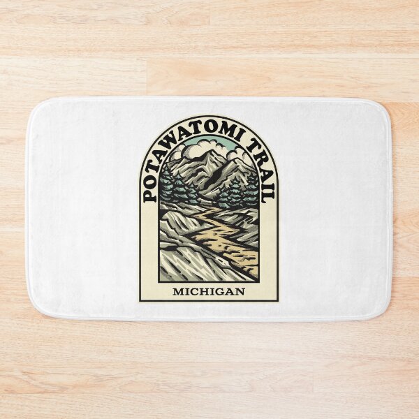 Artikelvorschau, Potawatomi Trail Michigan hiking backpacking trail entworfen und verkauft von HalpinDesign.