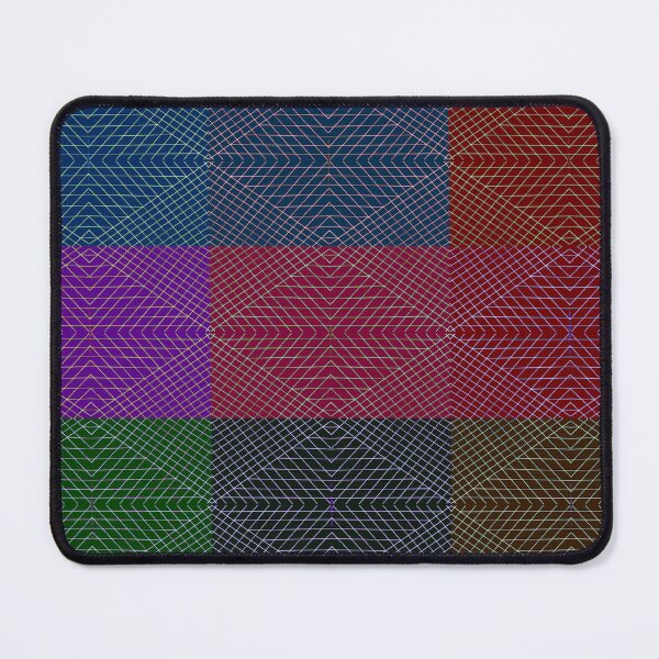 Item preview, Colorful Grid Pattern designed and sold by ckylin.