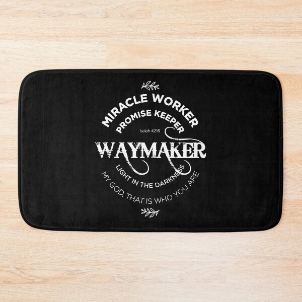Item preview, Waymaker, Miracle Worker designed and sold by AbideApparel.
