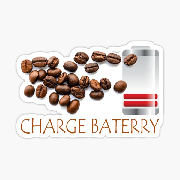 Charge battery Sticker