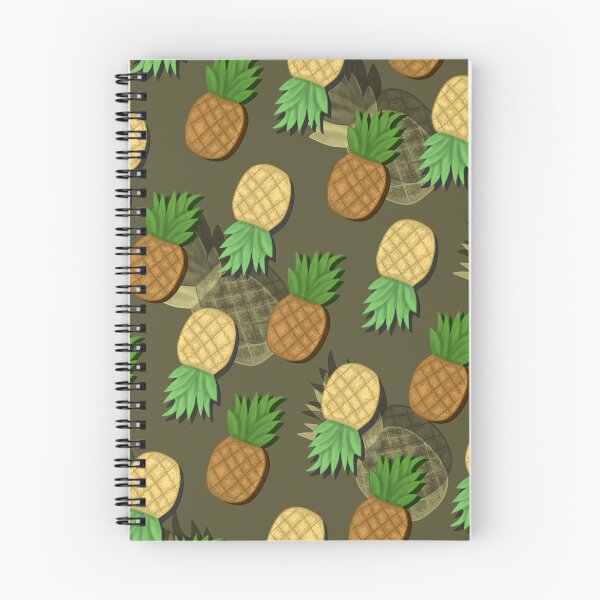 Item preview, Golden pineapple pattern  designed and sold by Antiope33.