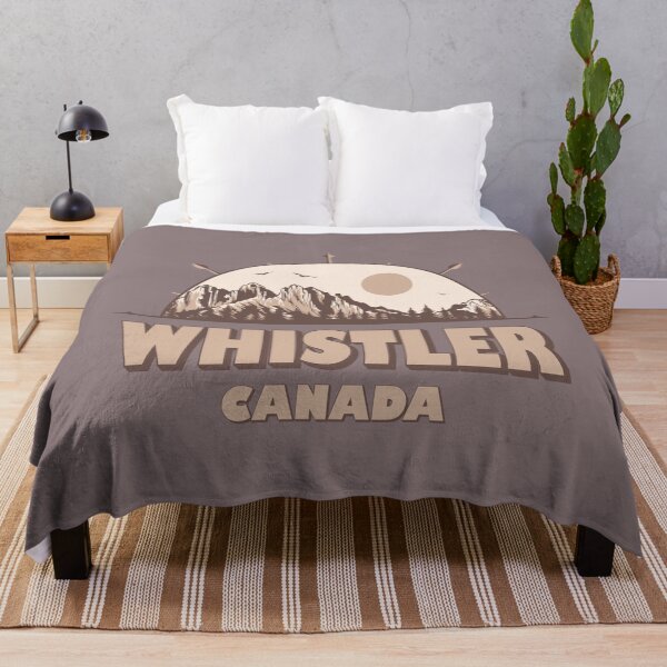 Item preview, Whistler Canada Vintage Hiking Design designed and sold by CynthiaGraphics.