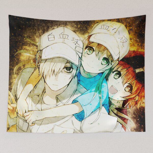 Item preview, Platelet Cells at Work Anime Art designed and sold by zeleline.