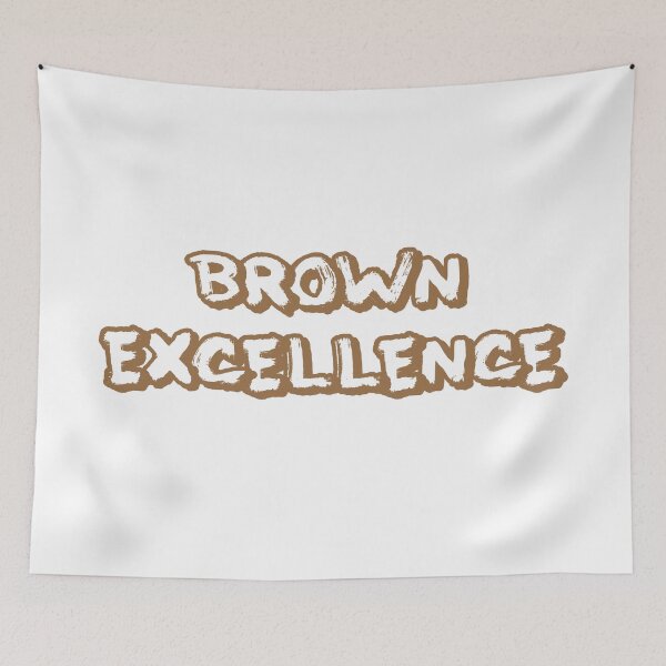 Item preview, brown excellence brown skin girl sticker designed and sold by dariabeyger.