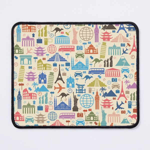 Item preview, Icons of Travel designed and sold by Pink Pineapple Works.
