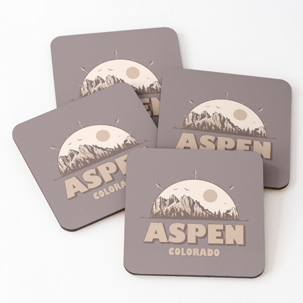 Item preview, Aspen Colorado US Vintage Hiking Design designed and sold by CynthiaGraphics.