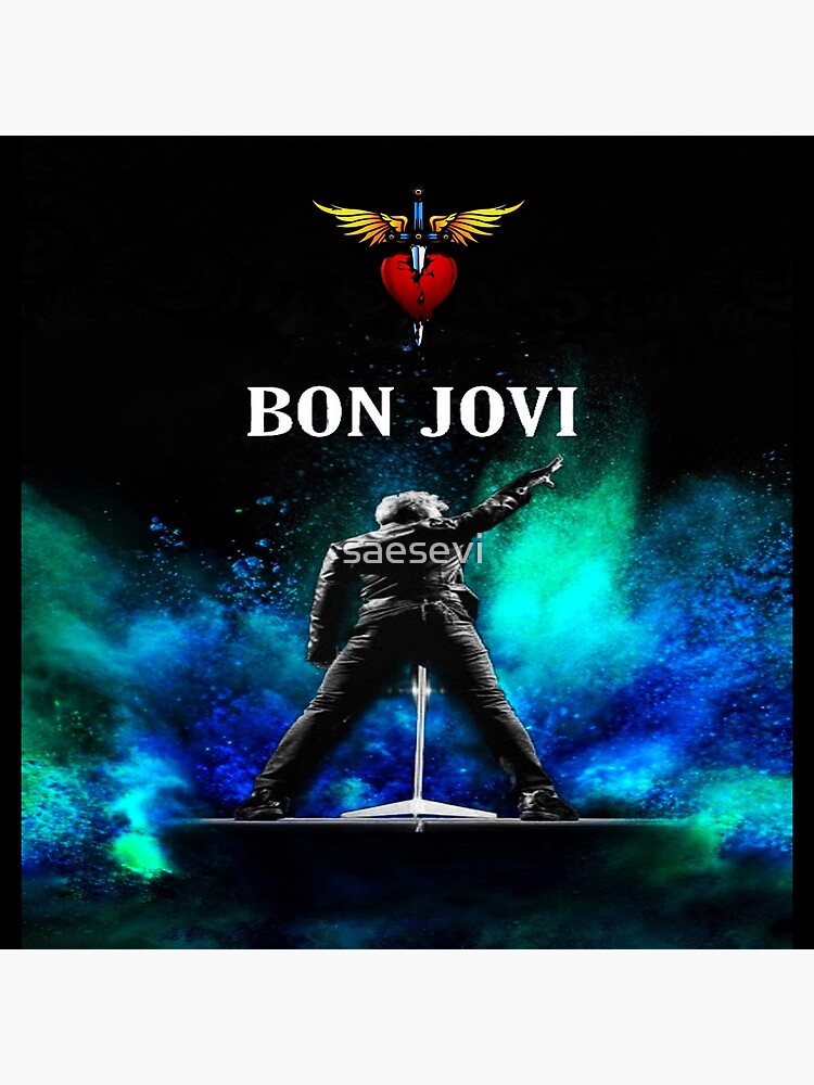 "Bon Jovi Rock Band On Tour 2022 ( It's My Life )" Art Print by saesevi