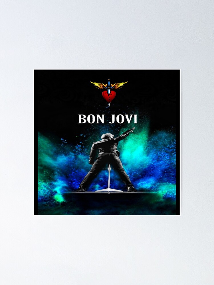 "Bon Jovi Rock Band On Tour 2022 ( It's My Life )" Poster for Sale by