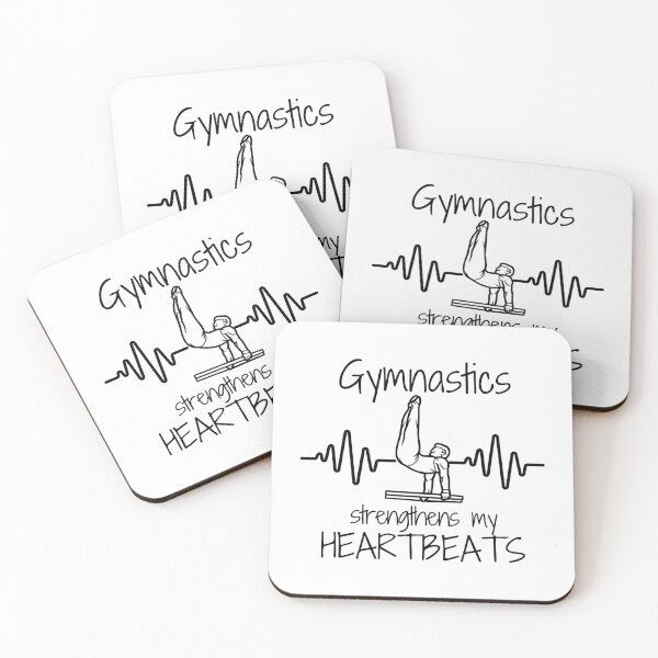Item preview, Men's Gymnastics Heartbeats designed and sold by MotionEssence.