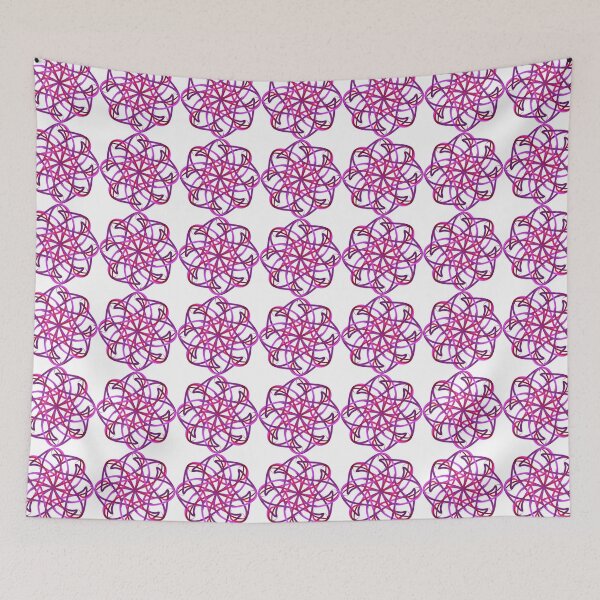 Item preview, Purple mandala, abstract art designed and sold by Meo Design.