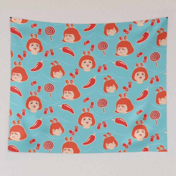 Item preview, Hot Chilli Girl designed and sold by PippiRabbit.