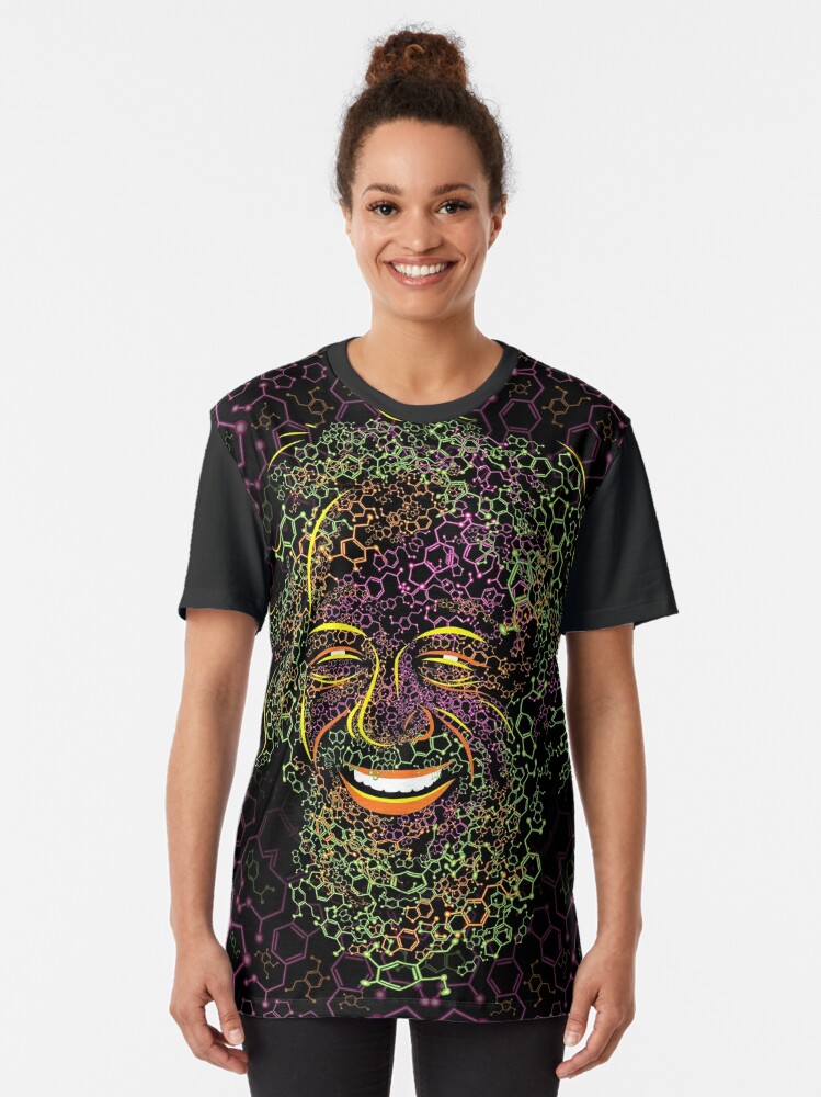 Shirt | 2C-B Andrei and Alexander MDMA by Psychedelic Sale T- Graphic Verner Shulgin for Molecules Portrait\
