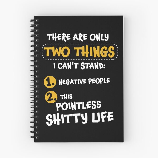 Item preview, There are only two things I can't stand: negative people, and... designed and sold by VinagreShop.