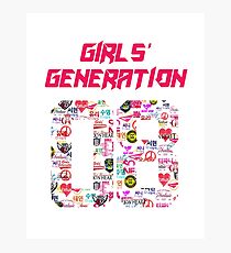 SNSD 02 Photographic Print