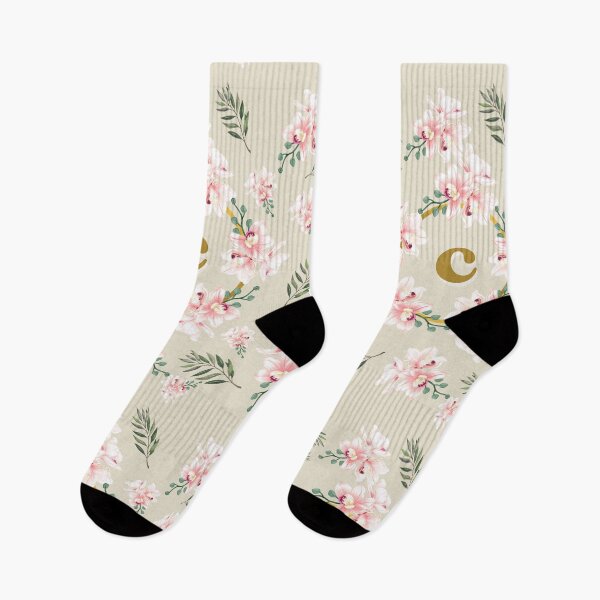 Item preview, C with flowers  designed and sold by Weather gifts .
