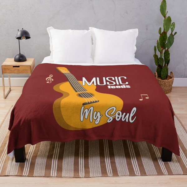 Item preview, Music Feeds My SoulGuitar Pullover Sweatshirt201 designed and sold by PhisTienf.