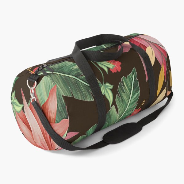 Item preview, Tropical Jungle Leaves and Plants in Colorful Pattern designed and sold by Olverh Design Studio.