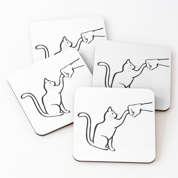 Item preview, Meow - Fist Bump: I  designed and sold by reddogbuckeye.