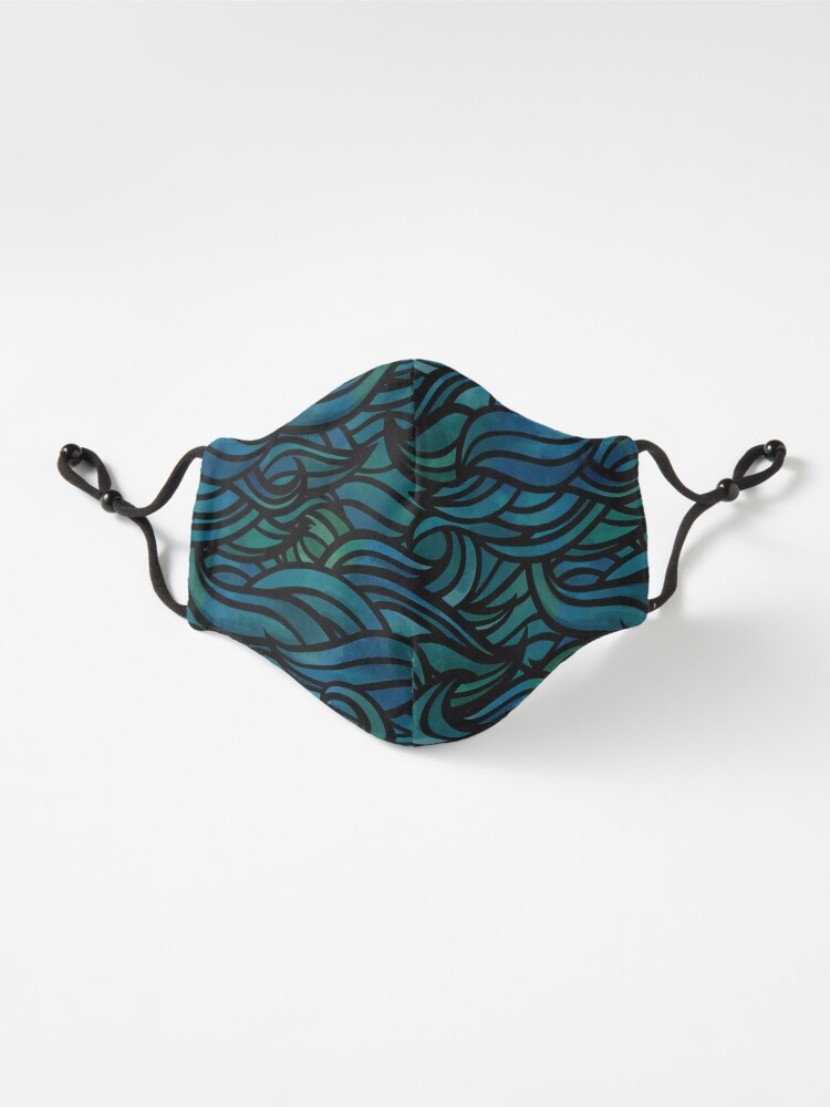 Alternate view of Dark waves Mask