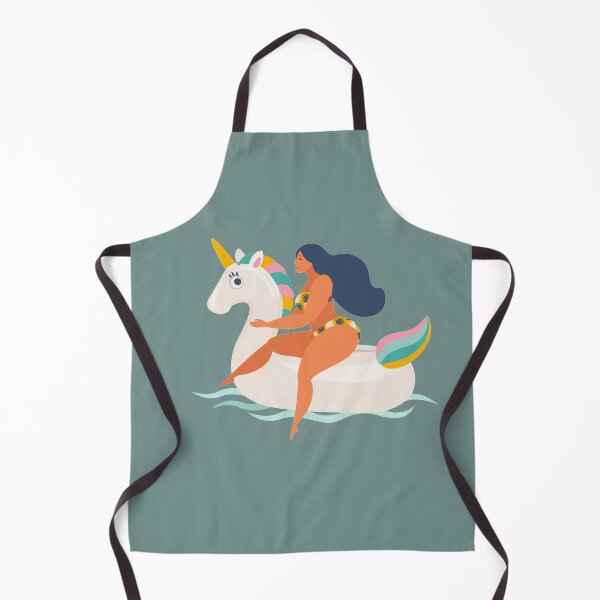Aperçu de l'œuvre Licorne gonflable avec fille créée et vendue par Fa5ad.