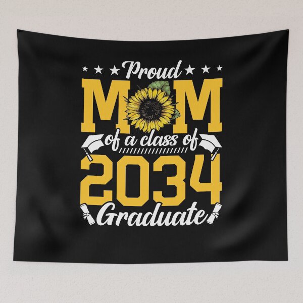 Item preview, Proud Mom Of A Class Of 2034 Graduate Shirt, Graduation Mom Shirt, Mom Of A Graduate Shirt, 2034 Graduation Mom Shirt, Mom Graduate Gift designed and sold by aymob.