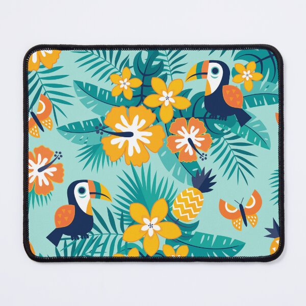 Item preview, Gone Troppo - Orange and Aqua designed and sold by Daisy Beatrice.