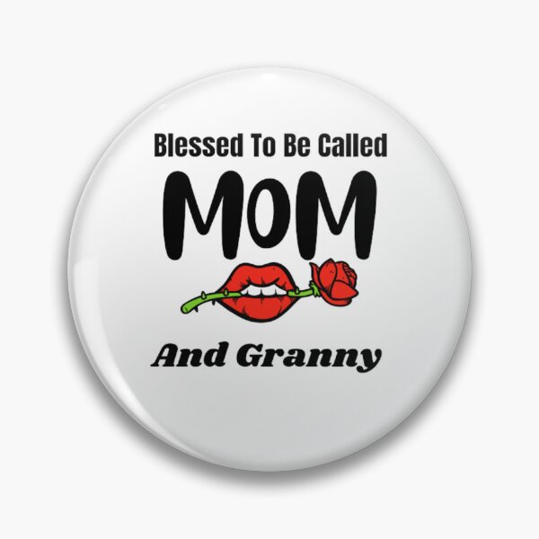 Item preview, Blessed to be called mom and granny designed and sold by Nero9o.