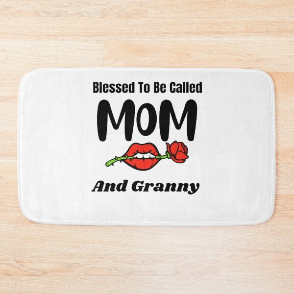 Item preview, Blessed to be called mom and granny designed and sold by Nero9o.