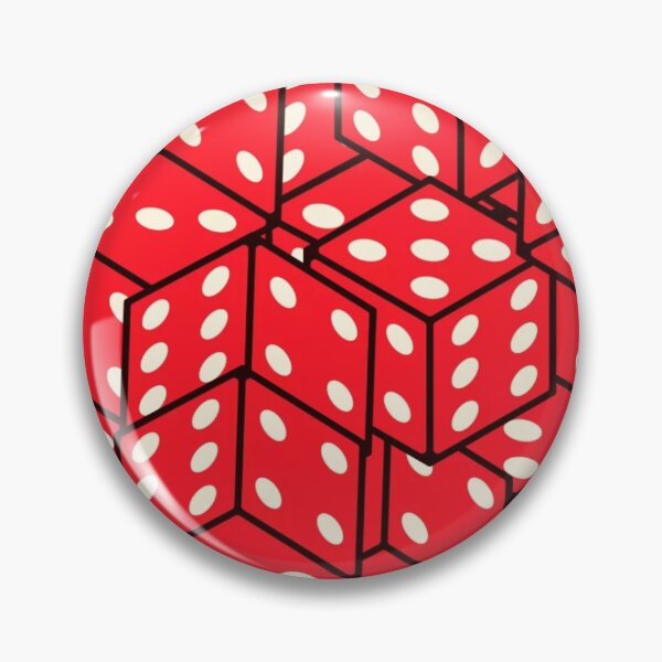 Item preview, Pattern of red dices. designed and sold by DaliaSabryTee.
