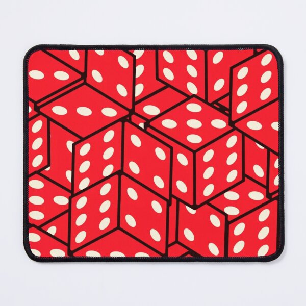 Item preview, Pattern of red dices. designed and sold by DaliaSabryTee.