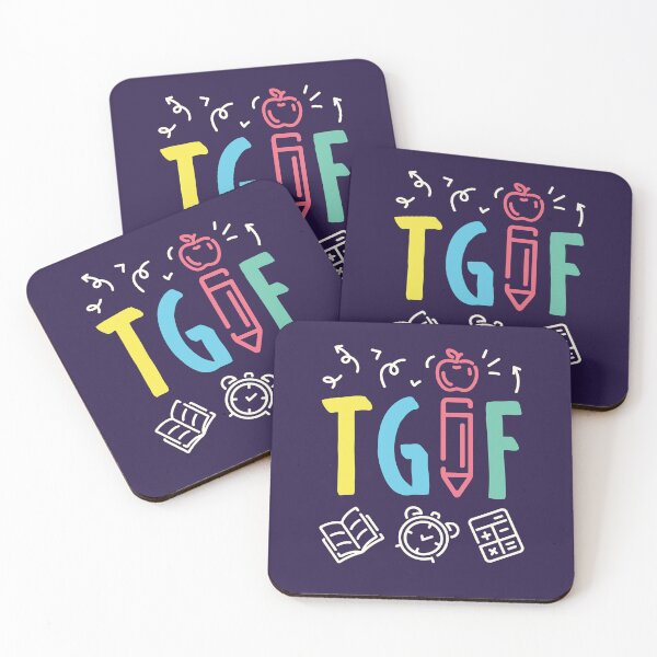 Item preview, TGIF Teacher Funny Friday Weekend designed and sold by jaygo.