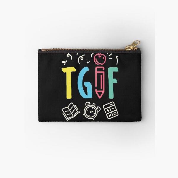 Item preview, TGIF Teacher Funny Friday Weekend designed and sold by jaygo.