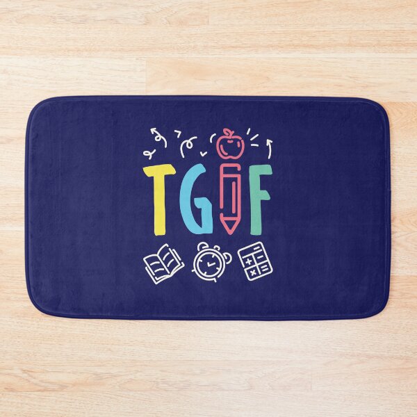 Item preview, TGIF Teacher Funny Friday Weekend designed and sold by jaygo.