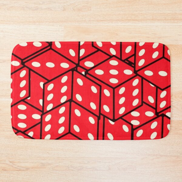 Item preview, Pattern of red dices. designed and sold by DaliaSabryTee.